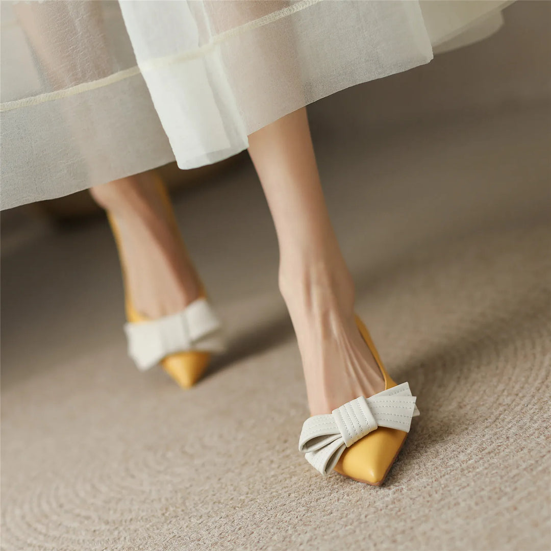 Bianca Bow Heels