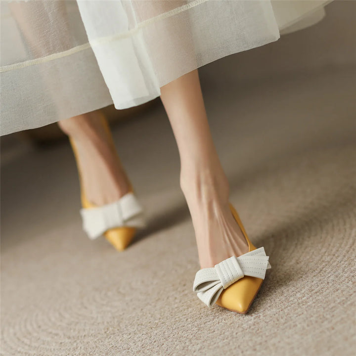 Bianca Bow Heels
