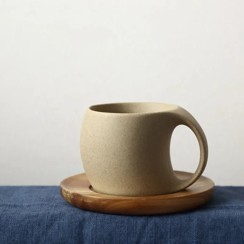 Earthen Ritual Cup & Saucer