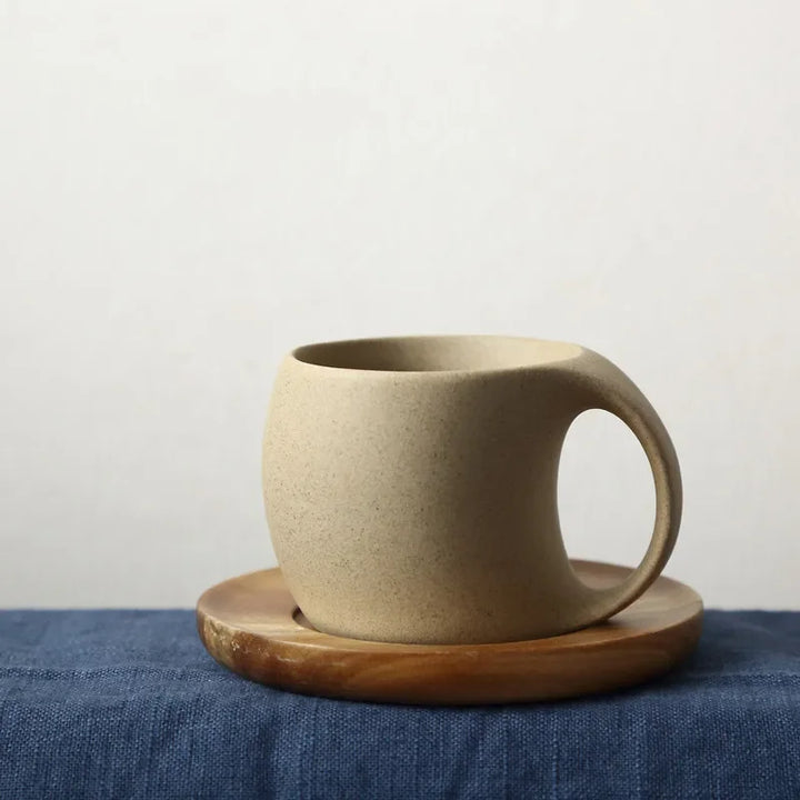 Earthen Ritual Cup & Saucer
