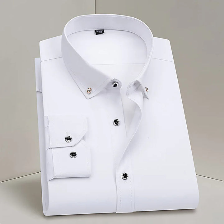 Crystalline Button Dress Shirt