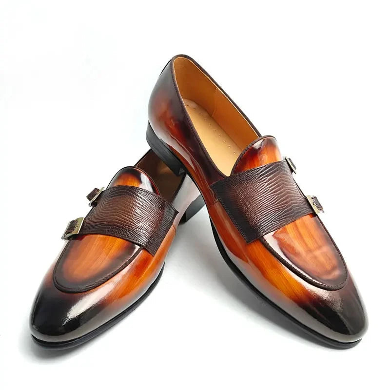 Marcelli Monk Loafers
