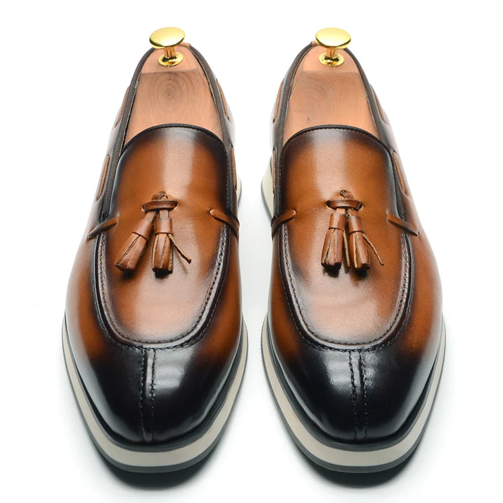Tassetto Tassel Deck Loafers