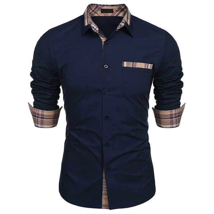 Tartan Cuff Dress Shirt