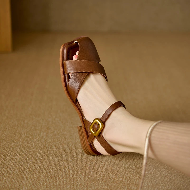 Portofino Leather Sandals