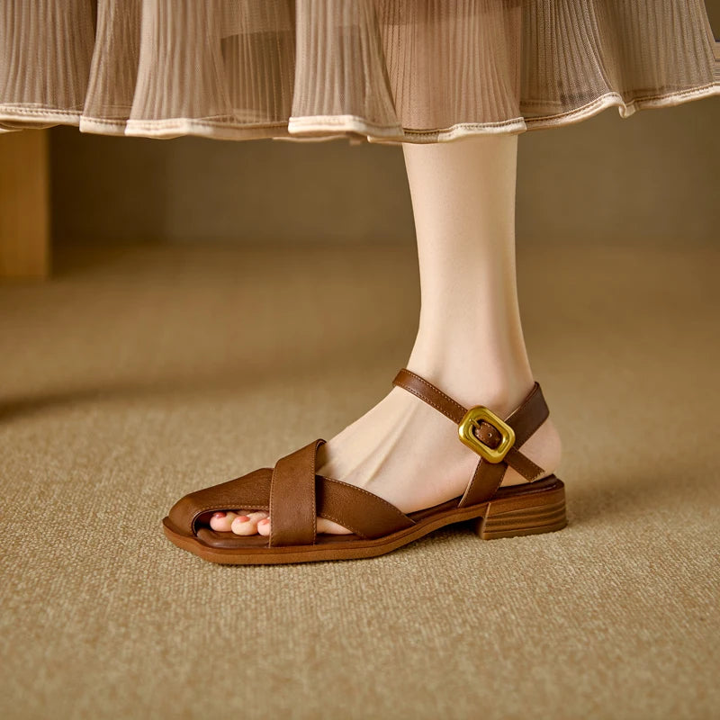 Portofino Leather Sandals