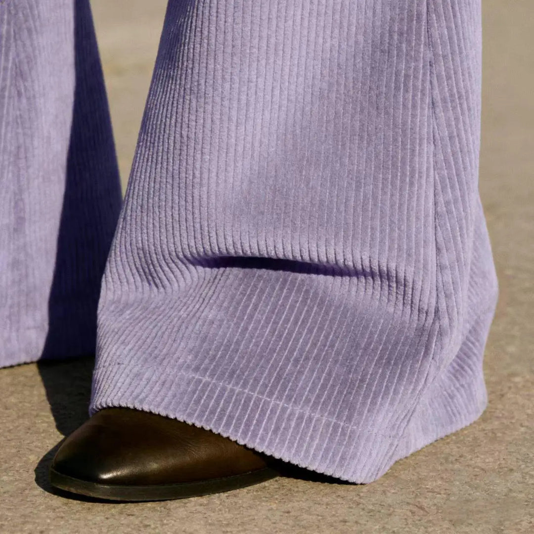 Velluto Corduroy Flare Trousers