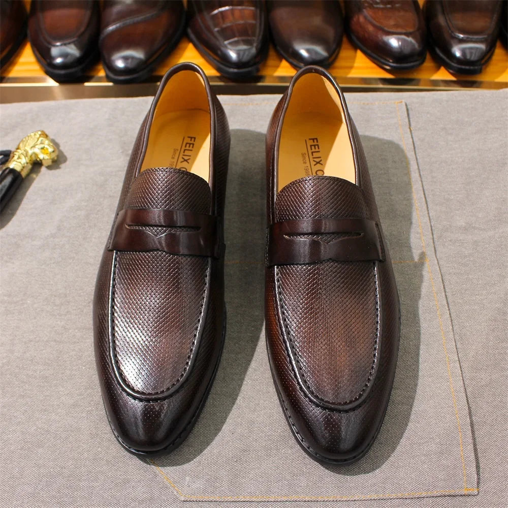 Vittorio Woven Loafers