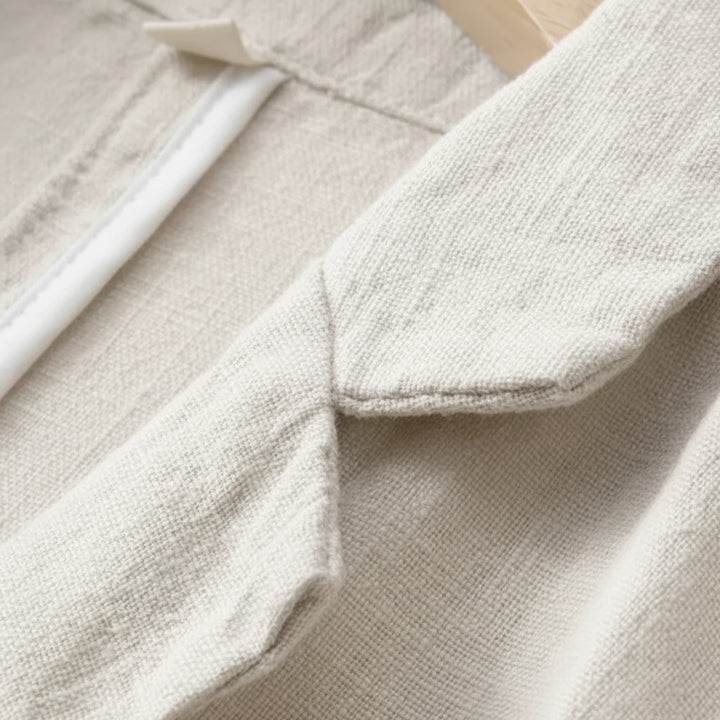 Sandgrain Linen Suit Set