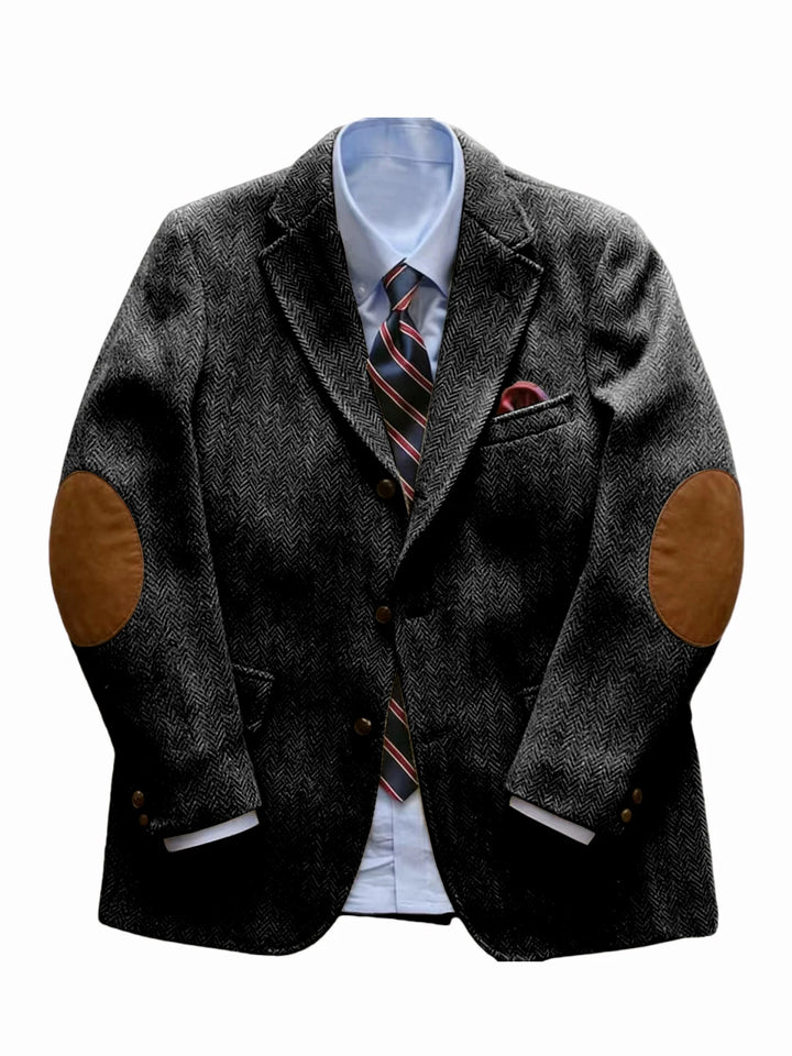 Calder Herringbone Blazer