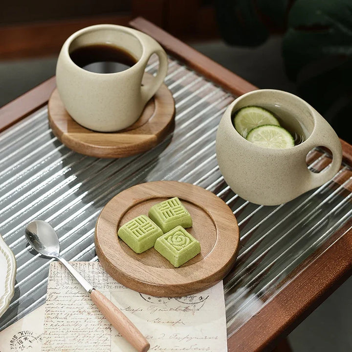 Earthen Ritual Cup & Saucer