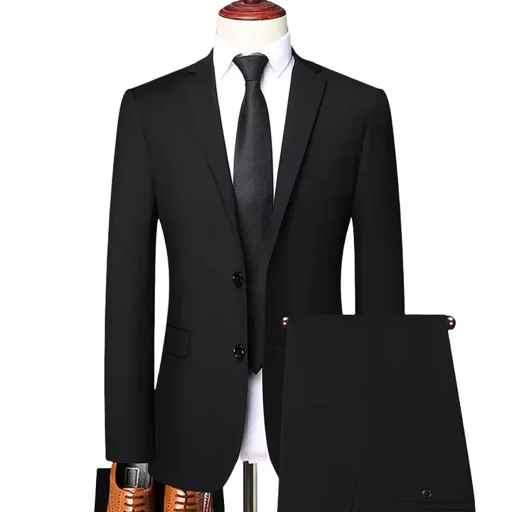 Halston Notch Lapel Suit