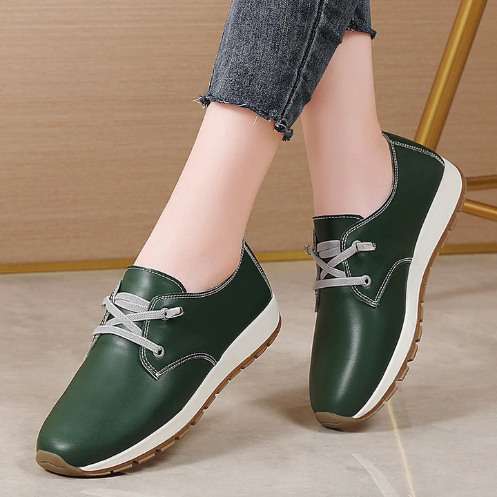 Mara Leather Sneakers