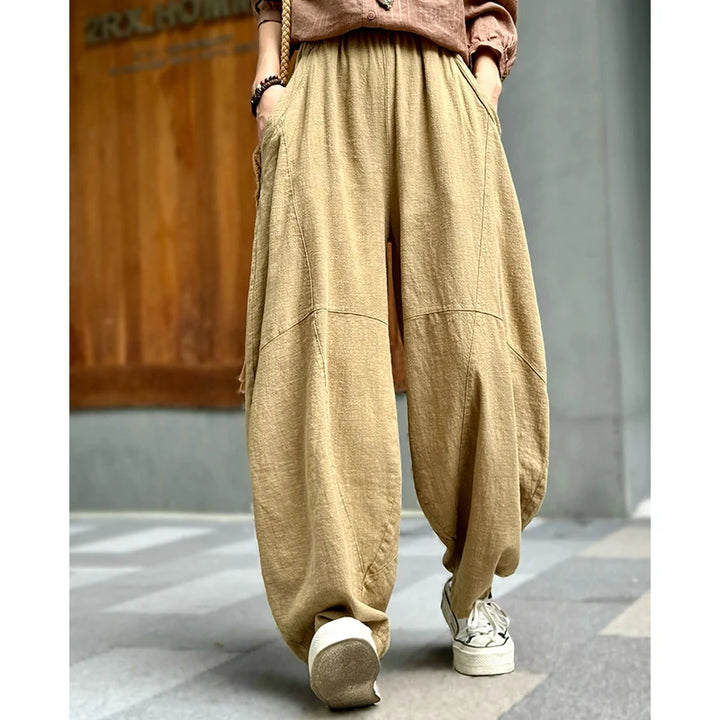 Linen Flow Trousers