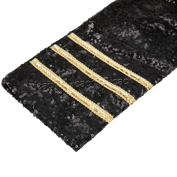 Tamburino Chain-Front Sequin Blazer
