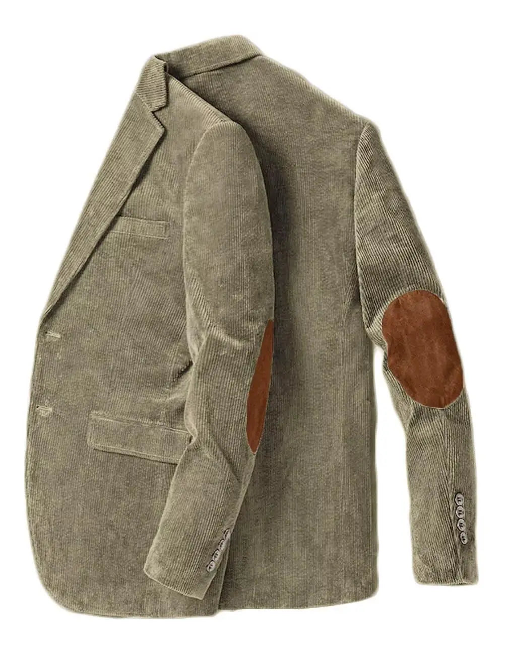 Gomito Elbow-Patch Corduroy Blazer