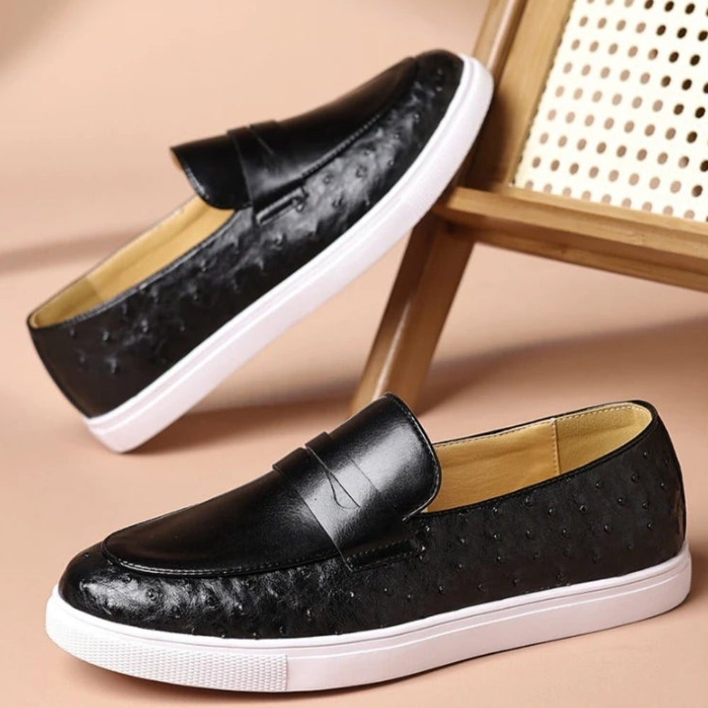 Struzzo Penny Loafers