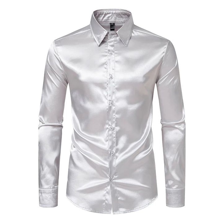 Lucente Satin Dress Shirt