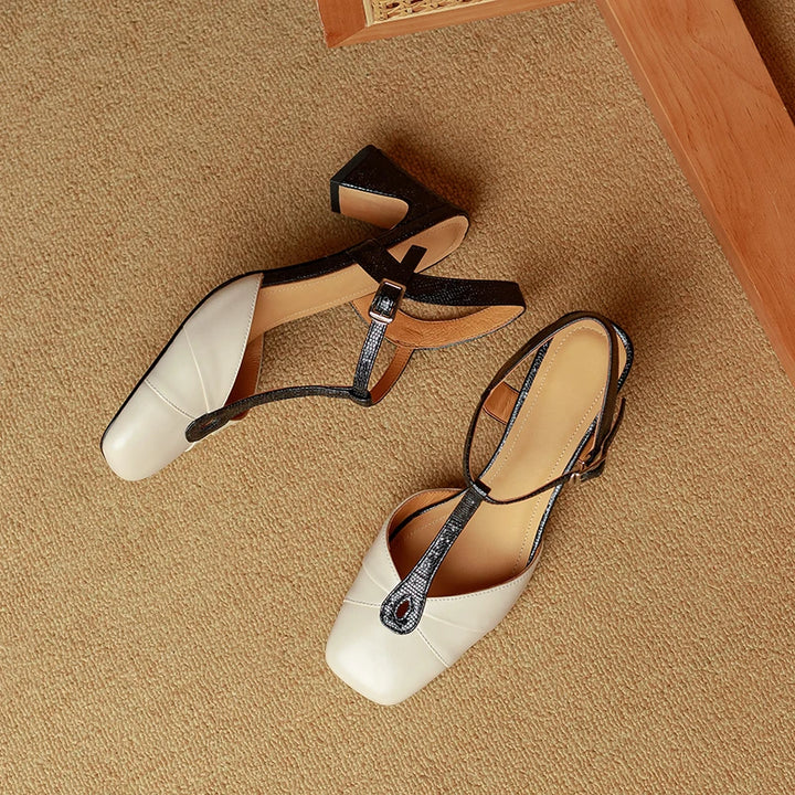 Anvera Leather heels