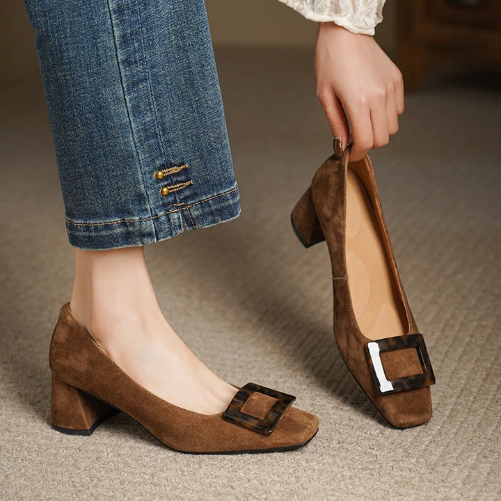 Adriana Suede Pumps