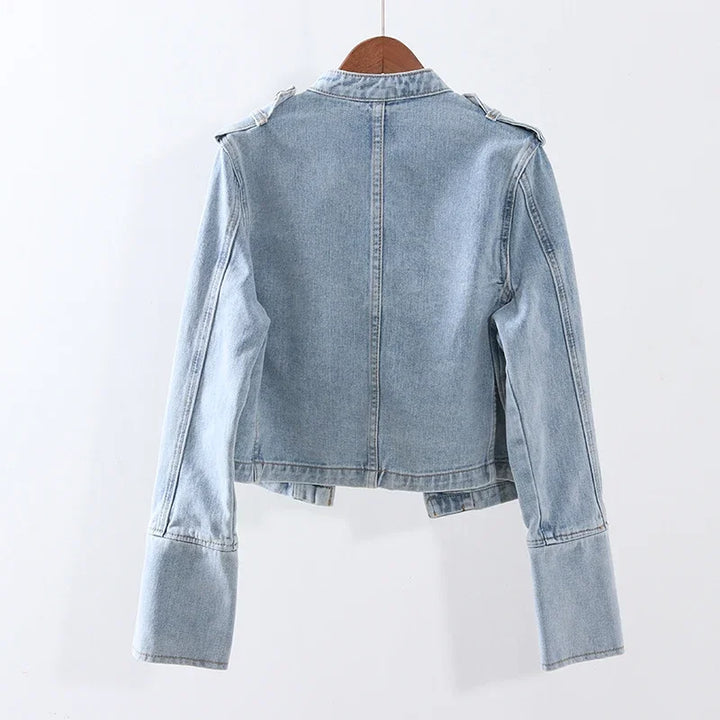 Cadence Cropped Denim Jacket