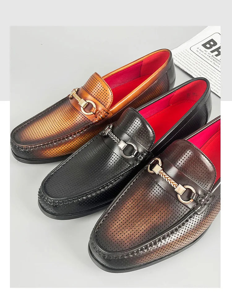 Renzo Leather Loafers