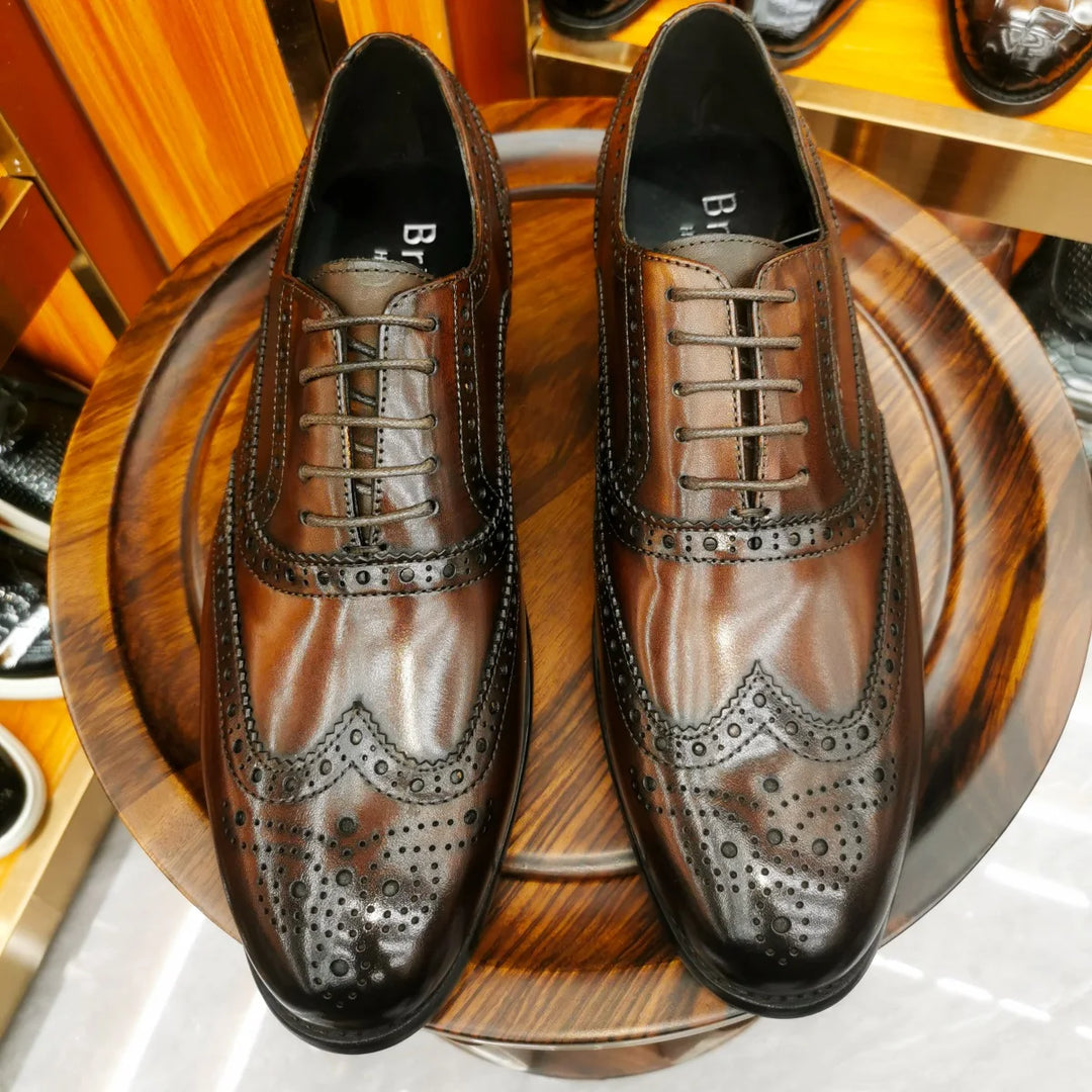 Alato Wingtip Brogue Oxfords