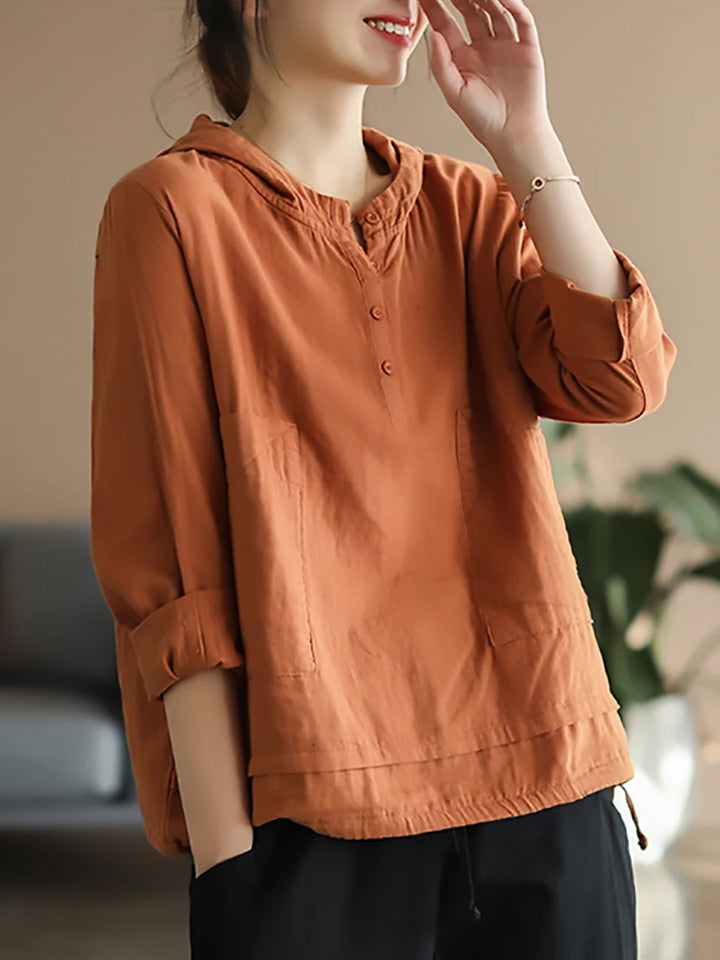Haven Cotton Linen Hoodie