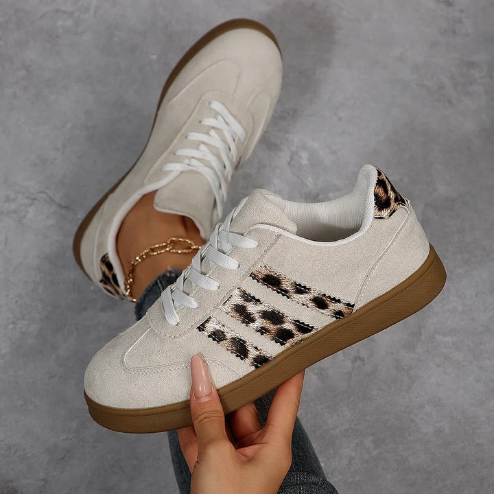 Savana Leopard Stripe Sneakers