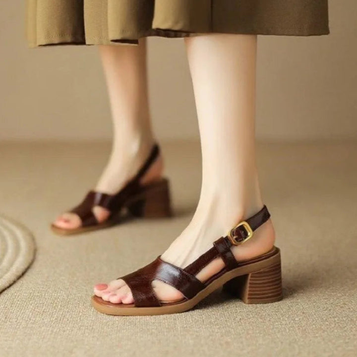 Allegra T-Strap Sandals