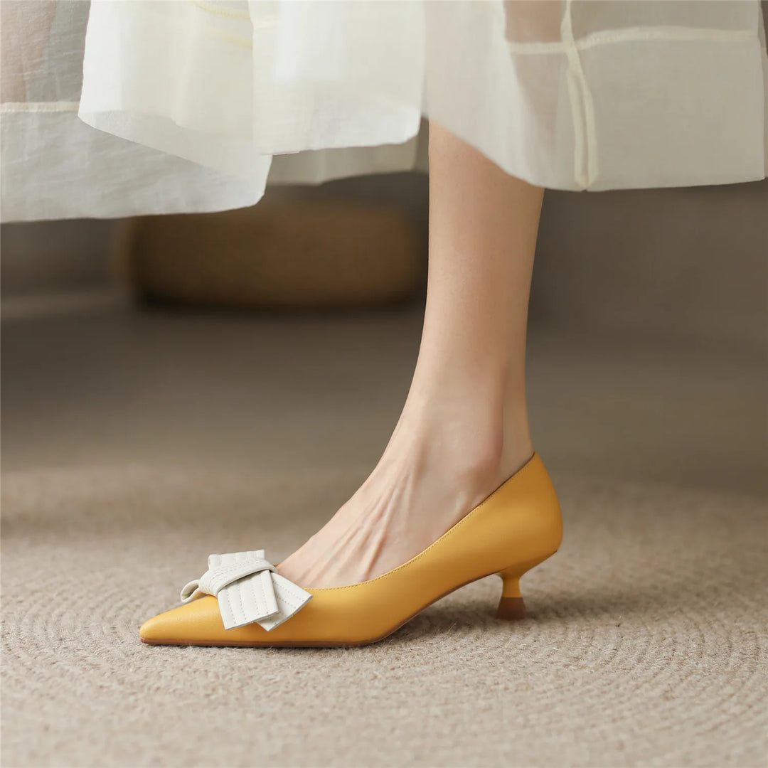 Bianca Bow Heels