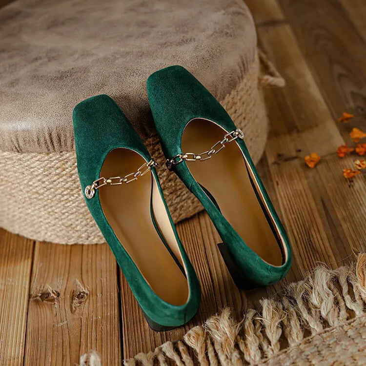 Marigold Chain Loafers