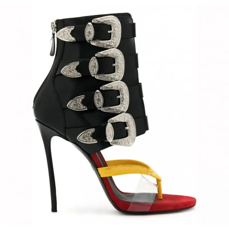 Ravenna Buckle Flip Sandals