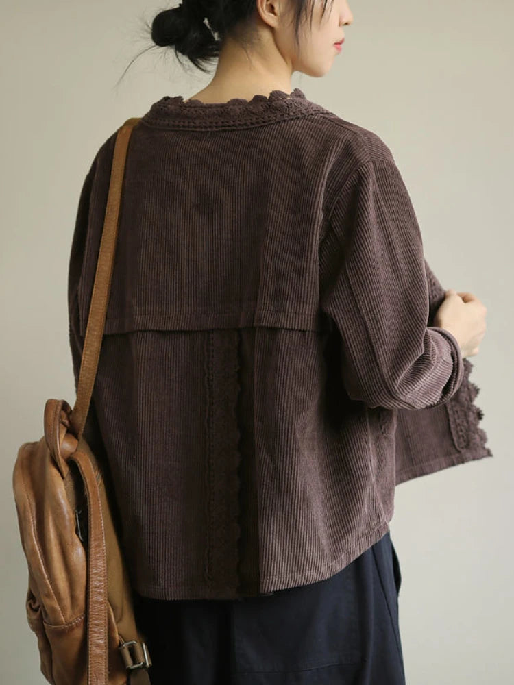 Elara Corduroy Jacket