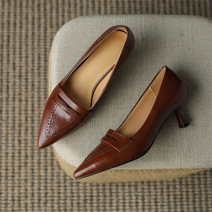 Loxley Penny Leather Pumps