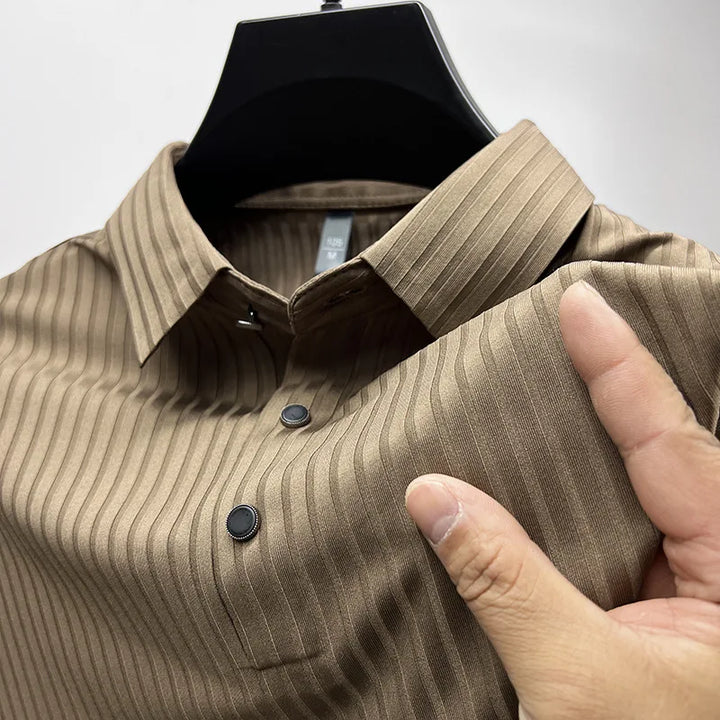 Silkflow Stripe Polo