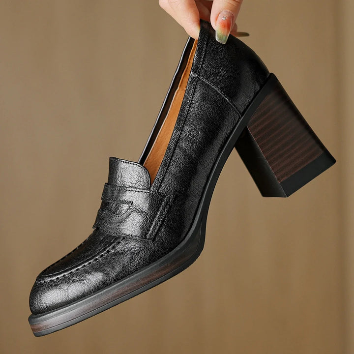 Marcella Pennyblock Loafers