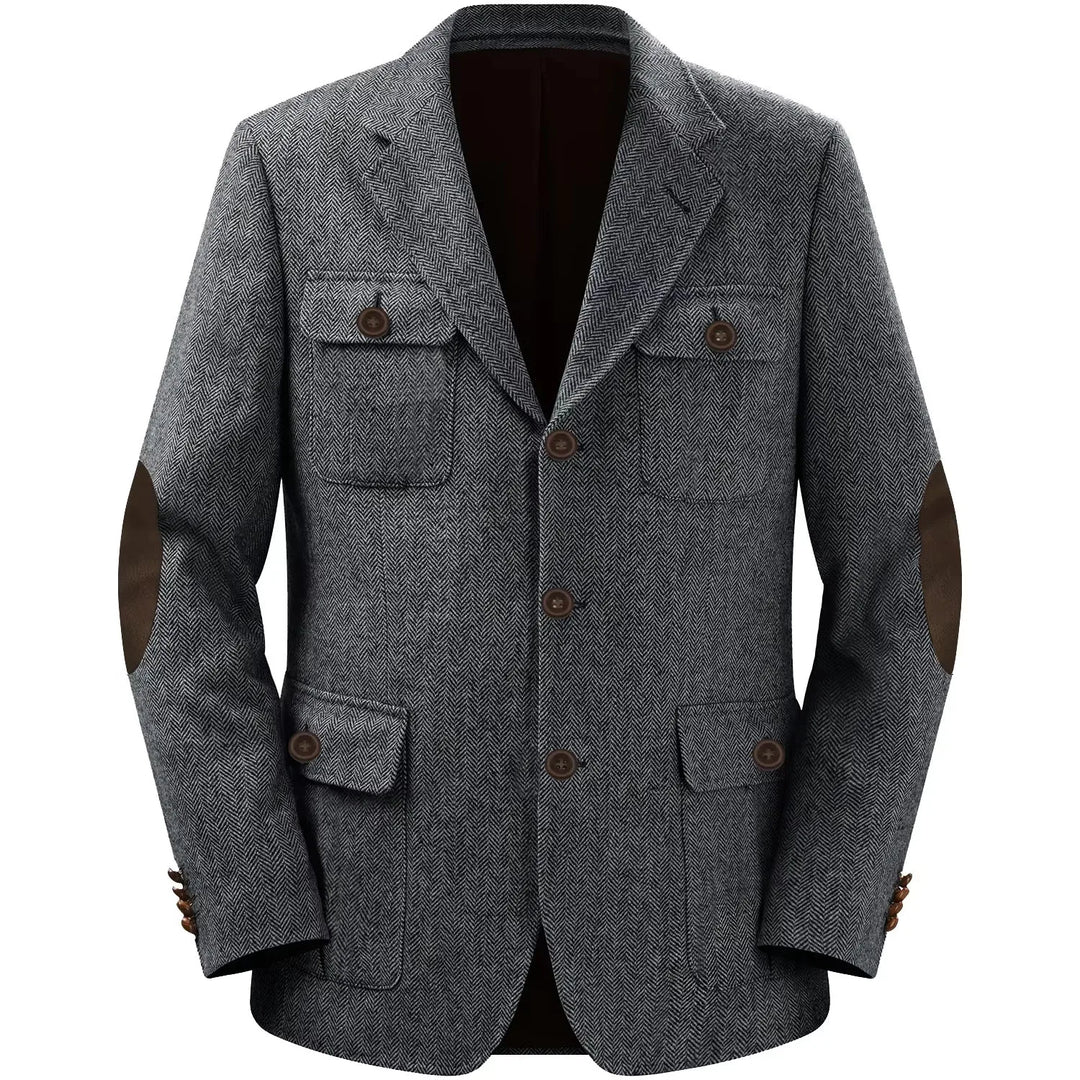 Bramwell Herringbone Blazer