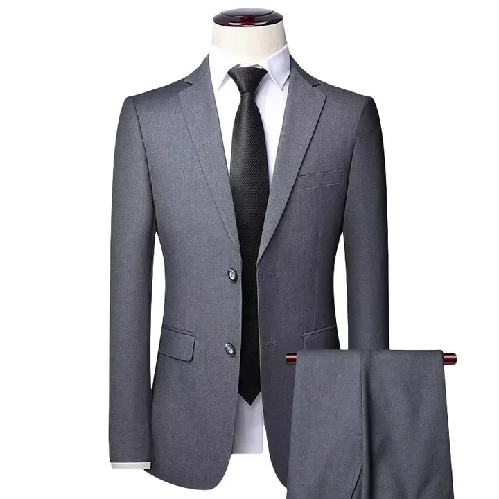 Halston Notch Lapel Suit
