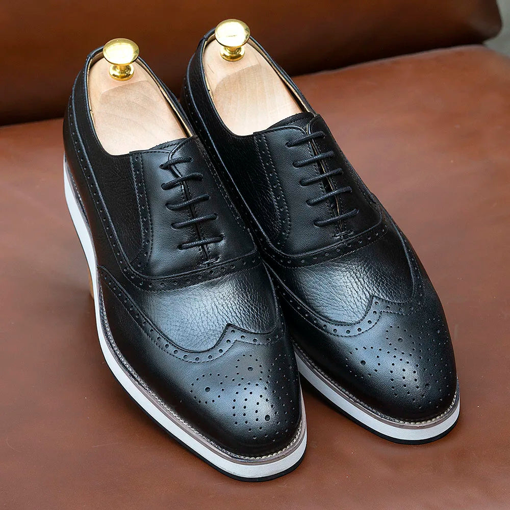 Borghese Wingtip Brogue Sneakers