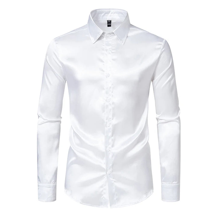 Lucente Satin Dress Shirt
