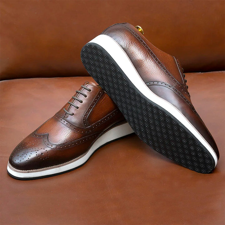 Borghese Wingtip Brogue Sneakers