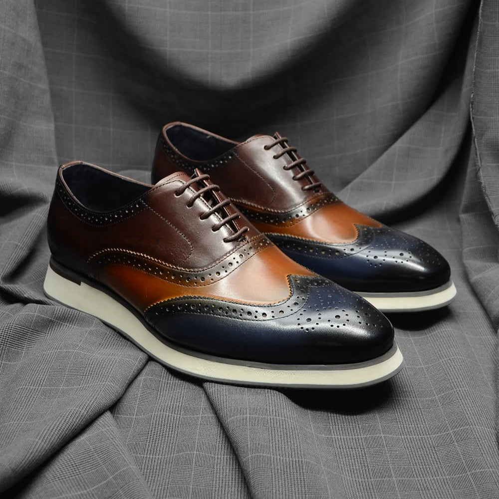 Montano Wingtip Brogue Sneakers