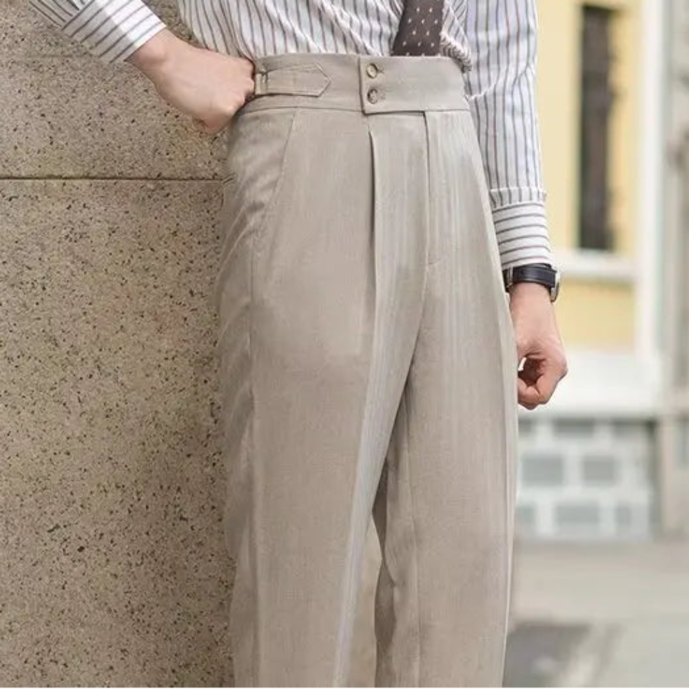 Savile Side-Tab Trousers