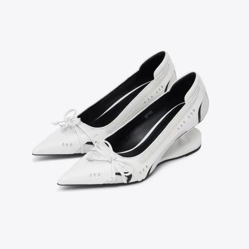 Scultura Sculpted-Heel Mary Janes