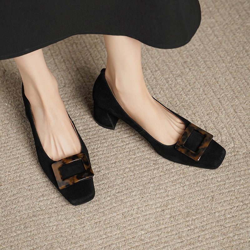 Adriana Suede Pumps
