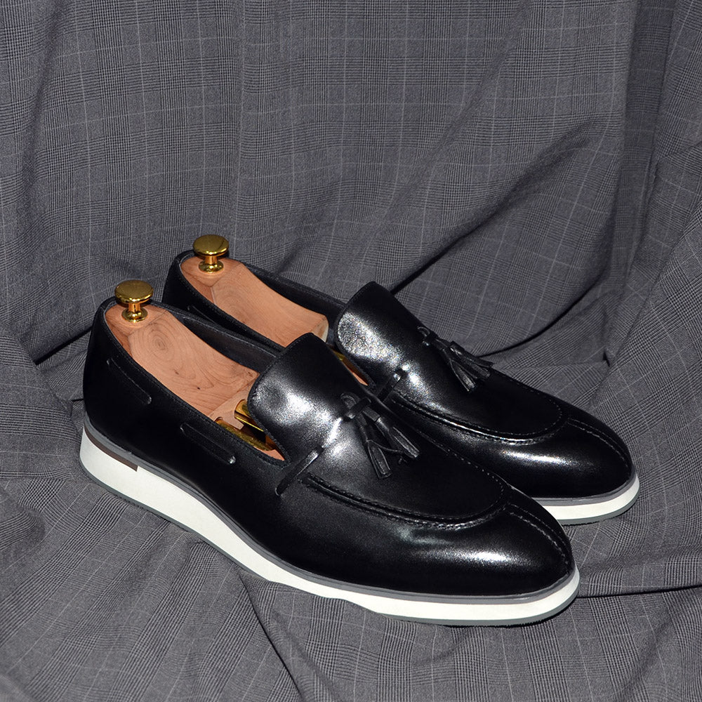Tassetto Tassel Deck Loafers