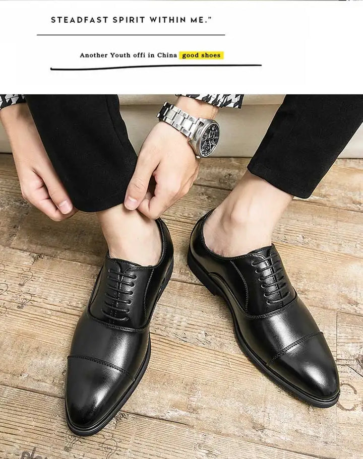 Cardinale Red Sole Oxfords