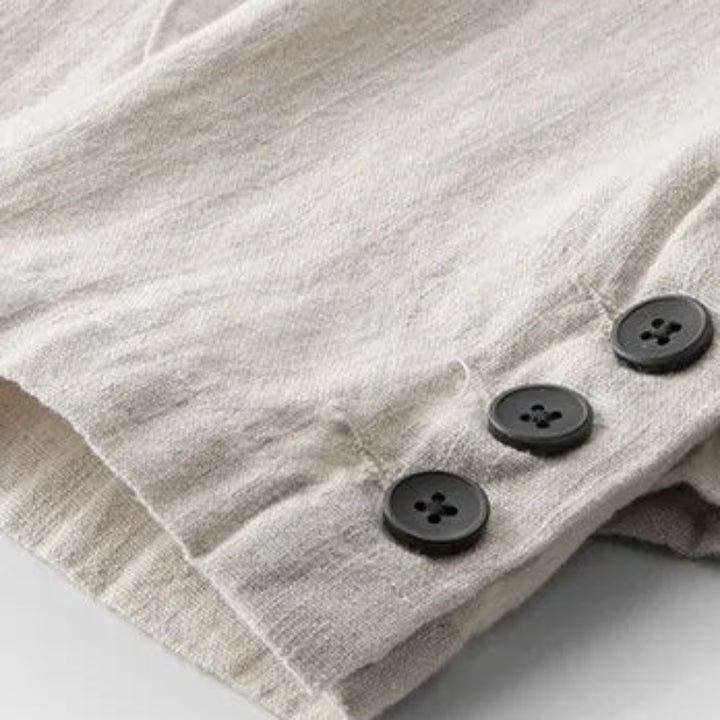 Sandgrain Linen Suit Set