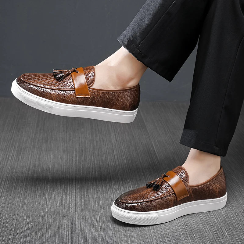 Intrecci Tassel Loafers